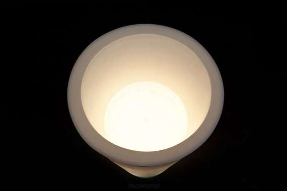Donica podświetlana Della 75 cm | światło ciepłe