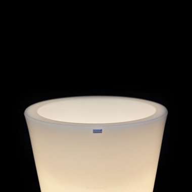 Donica podświetlana Della 90 cm | światło ciepłe