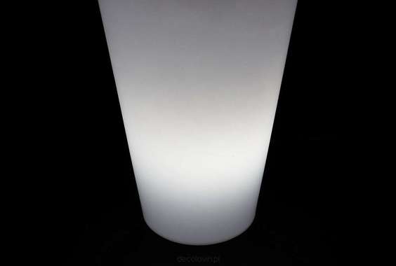 Donica podświetlana Della 90 cm | światło zimne